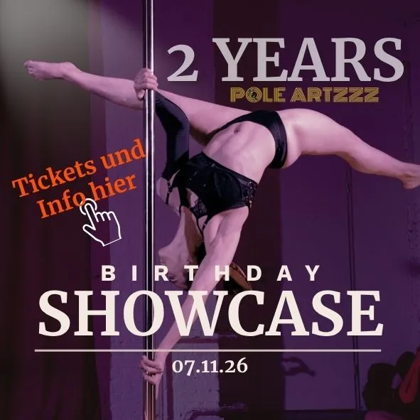 Pole Dance Studio Berlin Show Ankündigung